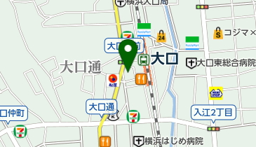 Parking in 大口駅前の地図画像