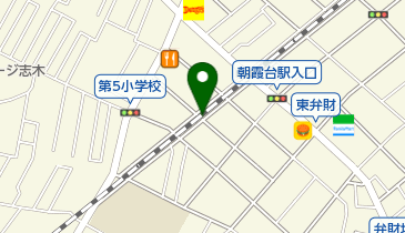 Parking in 北朝霞東弁財第2の地図画像