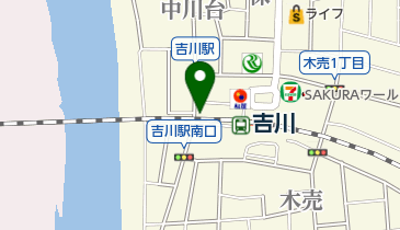 Parking in 吉川の地図画像