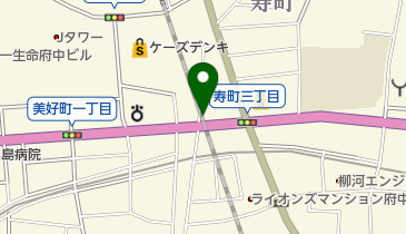 Parking in 府中寿町第2の地図画像