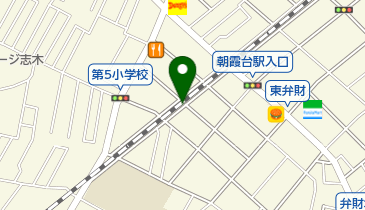 Parking in 北朝霞東弁財の地図画像