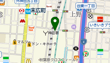 Parking in 神田練塀町の地図画像