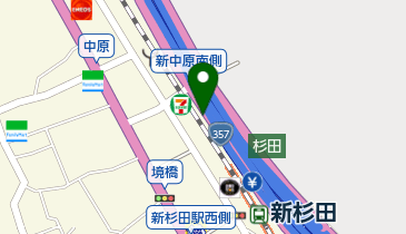 Parking in 新杉田町の地図画像