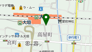 パーキング紅葉園大垣駅前の地図画像