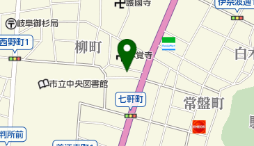 パーキング紅葉園伊吹町の地図画像