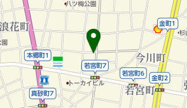 パーキング紅葉園梅河町の地図画像