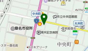 パーキング紅葉園桑名中央町の地図画像