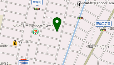 パーキング紅葉園野並2丁目の地図画像