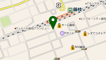 パーキング紅葉園静岡藤枝駅前の地図画像