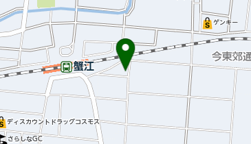 パーキング紅葉園JR蟹江駅前第3の地図画像