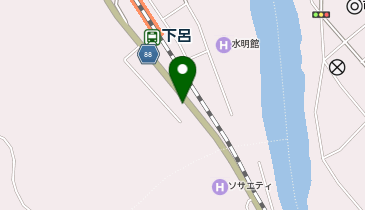 パーキング紅葉園下呂駅前の地図画像