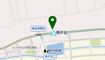 パーキング紅葉園鳴子北駅前の地図画像