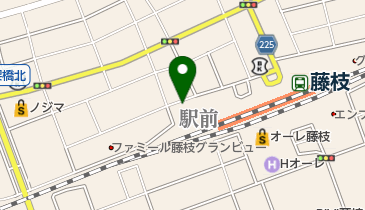 リブレコインパーキング藤枝駅前の地図画像