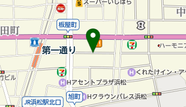 リブレコインパーキング浜松板屋町の地図画像