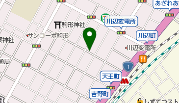 リブレコインパーキング川辺町2の地図画像