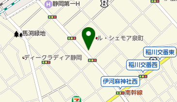 リブレコインパーキング泉町第1の地図画像