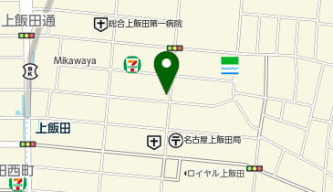 リードパーク上飯田の地図画像