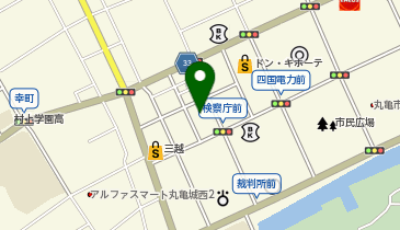 丸亀第2駐車場の地図画像