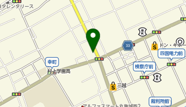 丸亀第3駐車場の地図画像