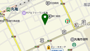 パーキングプレイス丸亀第4の地図画像