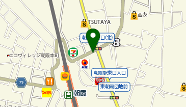 リゾン朝霞No.3コインパーキングの地図画像