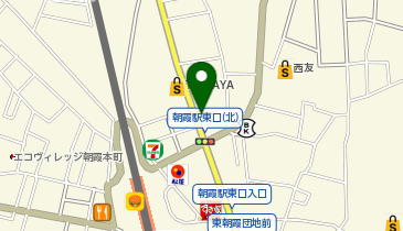 リゾン朝霞No.4コインパーキングの地図画像