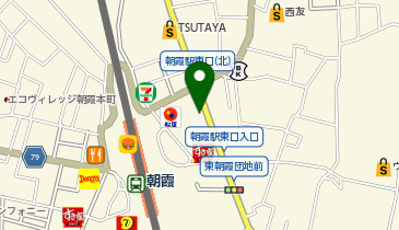 リゾン朝霞No.18コインパーキングの地図画像