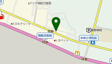 リゾン朝霞栄町No.3コインパーキングの地図画像