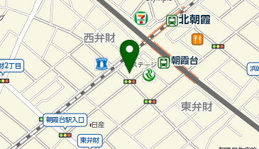 リゾン朝霞台No.1コインパーキングの地図画像