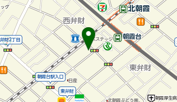 リゾン朝霞東弁財No.2コインパーキングの地図画像