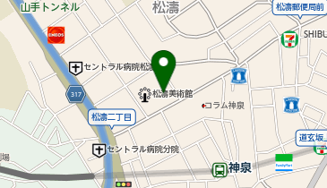 松涛2丁目パーキングパート2の地図画像