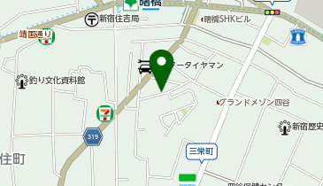 メトロパーク荒木町の地図画像