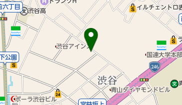 NBパーキング渋谷1丁目の地図画像