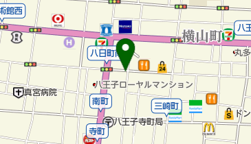 NBパーキング八王子南町第5の地図画像