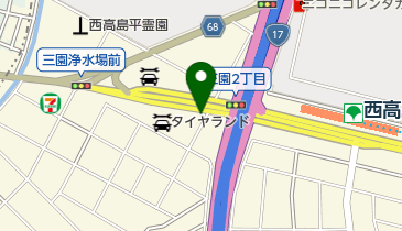 NBパーキング三園1丁目の地図画像