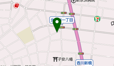 NBパーキング北糀谷の地図画像