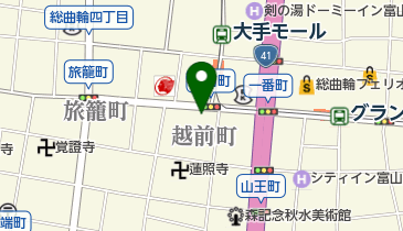 NBパーキング越前町の地図画像