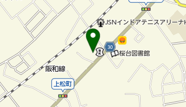 NBパーキング上松町の地図画像