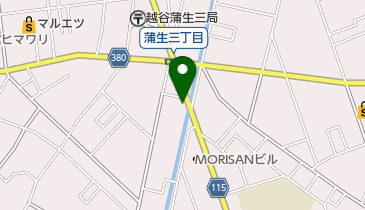 NBパーキング蒲生の地図画像