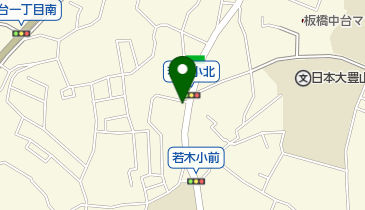 NBパーキング若木の地図画像