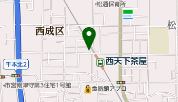 NBパーキング西天下茶屋駅前の地図画像