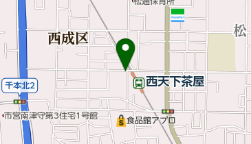 NBパーキング西天下茶屋駅前第2の地図画像