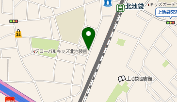 NBパーキング池袋本町の地図画像