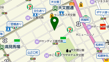 NBパーキングQR天文館の地図画像