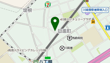 NBパーキングQR日進町の地図画像