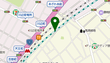 NBパーキング駿河馬渕の地図画像