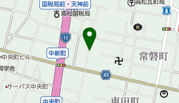 ナイスパーキング田町106の地図画像