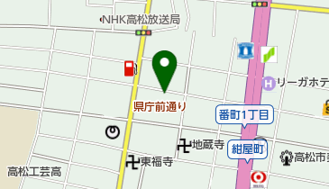 ナイスパーキング磨屋町115の地図画像