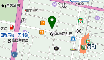 ナイスパーキング菊池寛通り116の地図画像