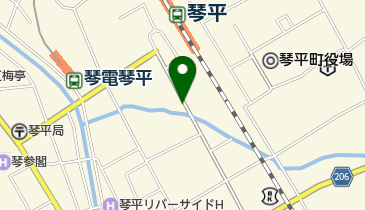 ナイスパーキング琴平町第3 123の地図画像